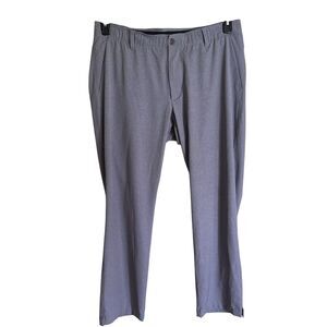 Under Armour Gray Mens Lightweight Vented Golf Pants 38X30